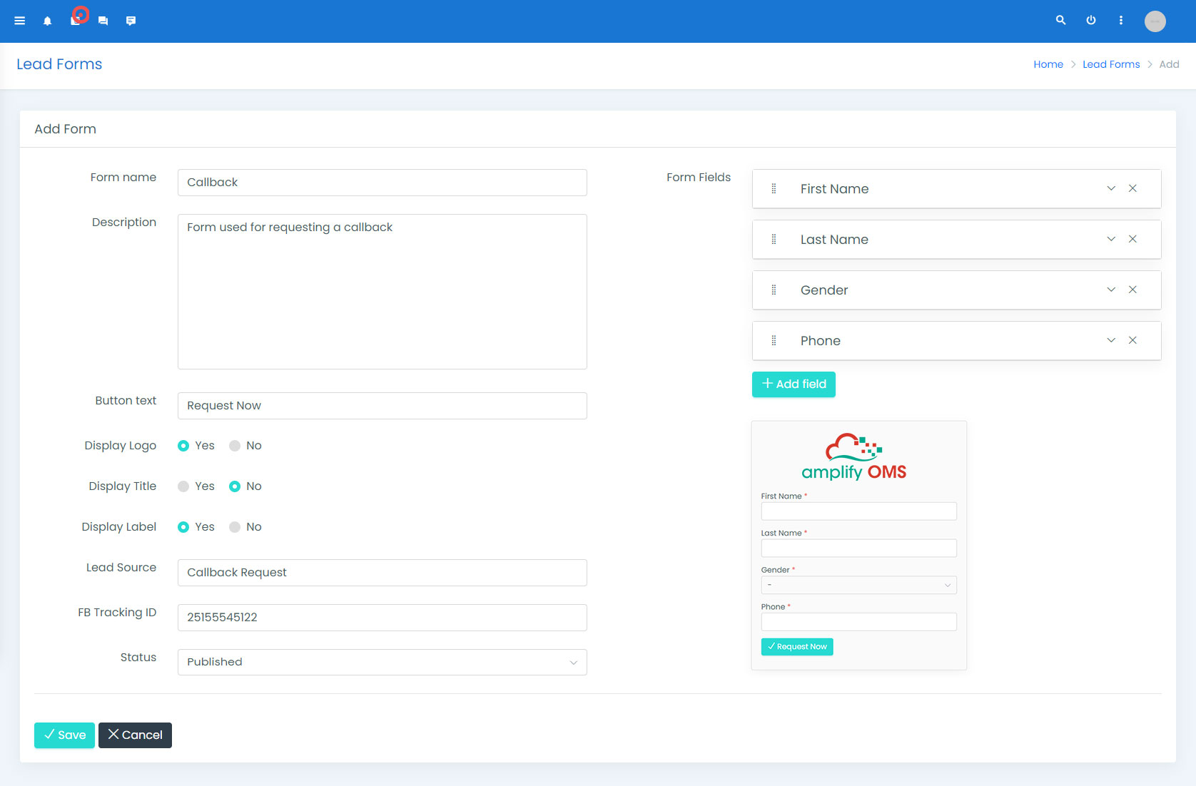 lead-forms-audiology-oms-office-management-software-amplify-oms